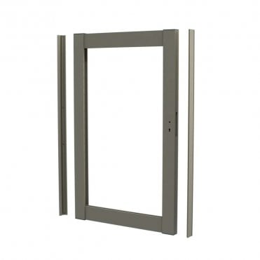 Olive Grey Aluminium Gate Frame