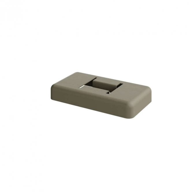 Durapost Olive Grey Cover Plate for Bolt Down