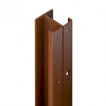 Sepia Brown Commercial Fence Post
