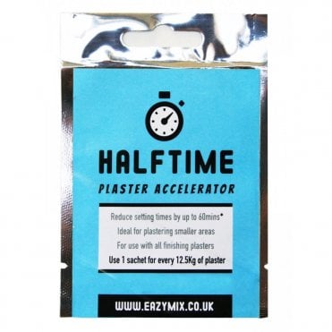 5x Half-Time Plaster Accelerator Pouch 54G