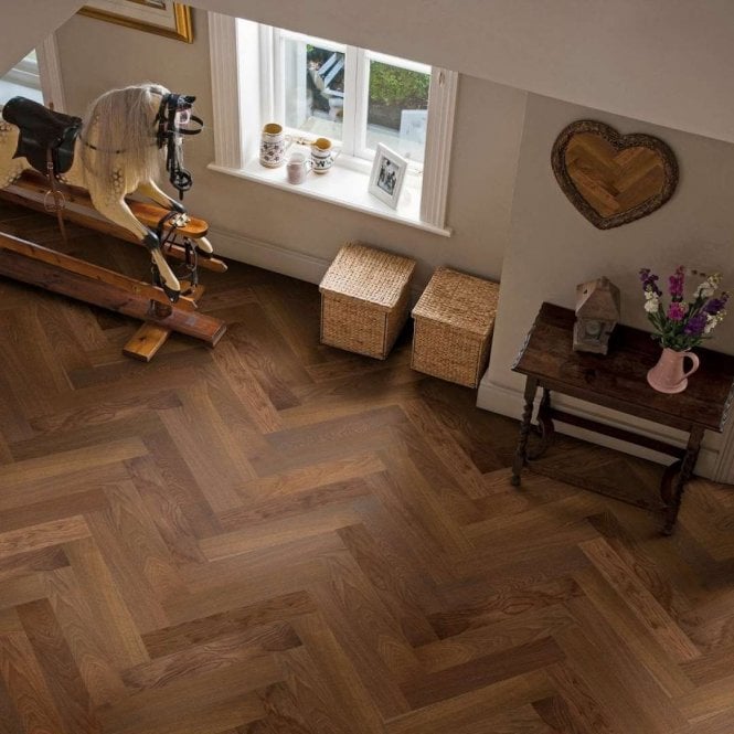 Elka Dark Smoked Oak Engineered Wood Flooring 0.864m2 Per Pack