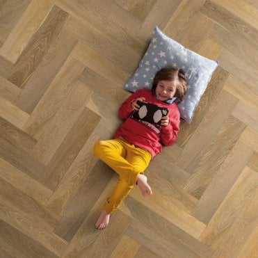 Light Smoked Oak Engineered Wood Flooring 0.864m2 Per Pack