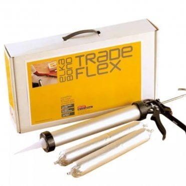 Trade Flex Wood Floor Adhesive Glue Applicator Gun & Adhesive