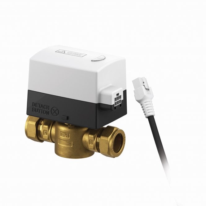 EPH Controls 28mm Compression 2 Port Motorised Zone Valve - V228P