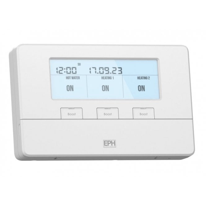EPH Controls 3 Zone Programmer - 7 Day, 5/2 Day or 24 Hour - R37-V2