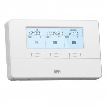 3 Zone Wireless Programmer - 7 Day, 5/2 Day or 24 Hour - R37-RF V2