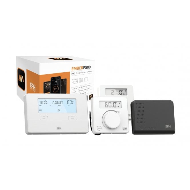 EPH Controls EMBER 2 Zone RF Programmer Pack with R27-RF-V2, RFR-V2, RFC-V2 & GW04