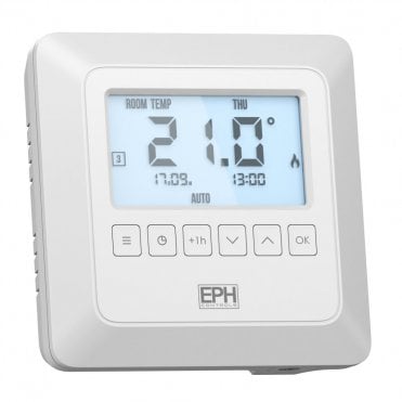 Mains Operated Digital Programmable Thermostat - CDTP2