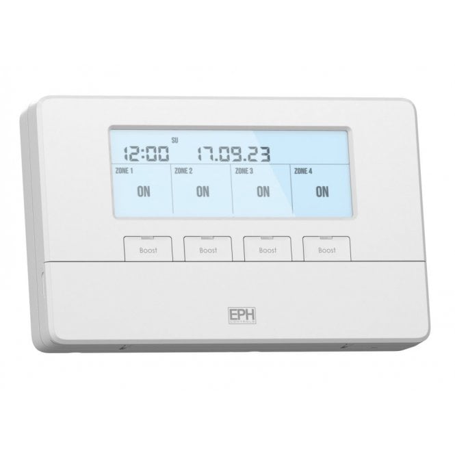 EPH Controls R47 4 Zone Programmer - 7 Day, 5/2 Day or 24 Hour - V2