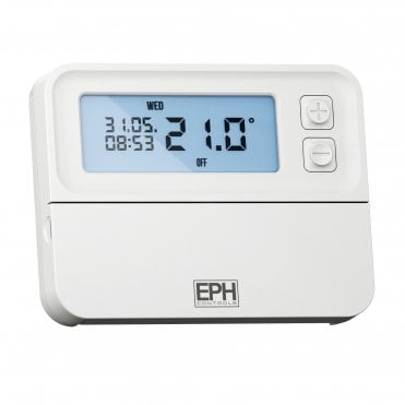 Wired Battery Operated Digital Programmable Room Thermostat - CP4B