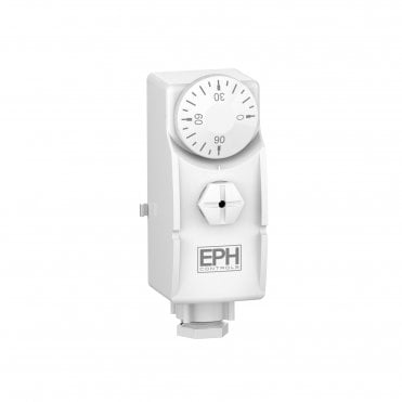 WRP Wired Pipe/Cylinder Thermostat 0-90° Range