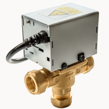 22mm Compression 3 Port Motorised Valve - ESZV223LM