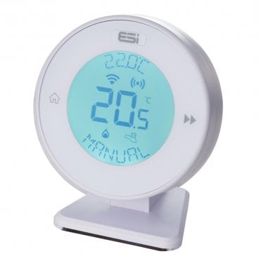 Mistral White Programmable Wireless Room Thermostat - OpenTherm