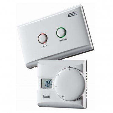 Wireless Digital Room Thermostat with LCD Display - ESRTERFW