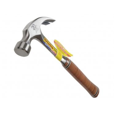 ESTE20C E20C Curved Claw Hammer - Leather Grip 20oz