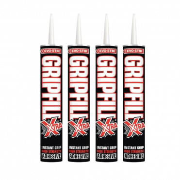 4x 350ML Grip Fill xtra Instant Grab No Slip High Grab
