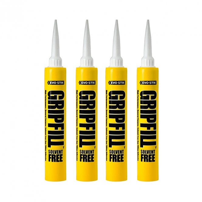 Evo-stik 4x Gripfill Solvent Free Adhesive - Instant Grip