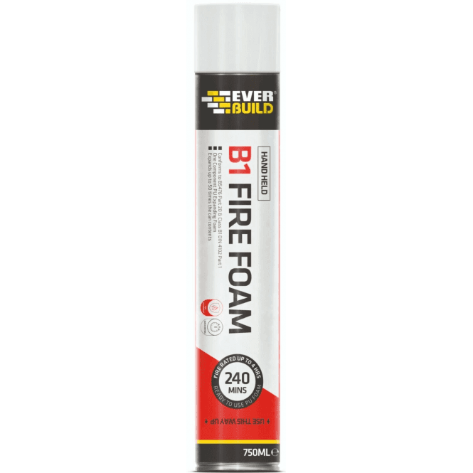 Evo-stik 700ML Expanding Foam Gap Filler PU Gun Grade Foam - Bonds & Insulates