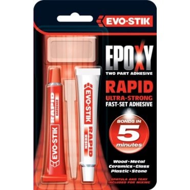 Epoxy Rapid Tube 2-Part Ultra Strong Adhesive 5-Minute Bond