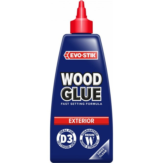 Evo-stik Exterior Fast-Setting Resin Weatherproof Wood Glue