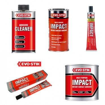 Impact Adhesives and Adhesive Cleaner Multi Purpose Instant Contact