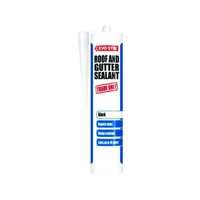 Evo-stik Roof & Gutter Butyl Sealant Roofers Roofing Adhesive Tube Box of 12
