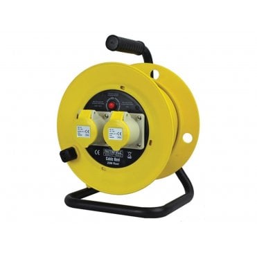 25M 16A 110V Power Plus Cable Reel