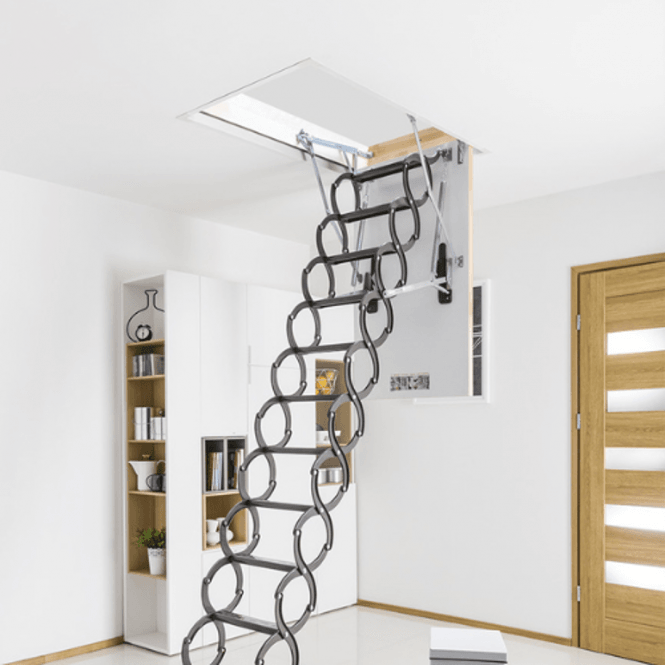 Fakro 2800mm Metal Scissor Loft Ladder