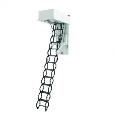 Electric Loft Ladder with Z-Wave Controlled Kit