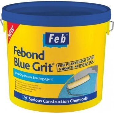 5L Blue Grit Bonding Agent Pre Plasterer's Grip Coat