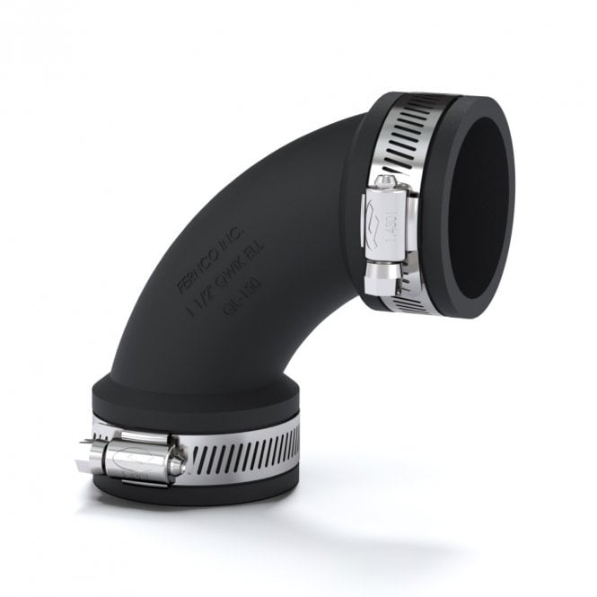 Fernco 30-38mm EPDM Plumbing Elbow - PE38