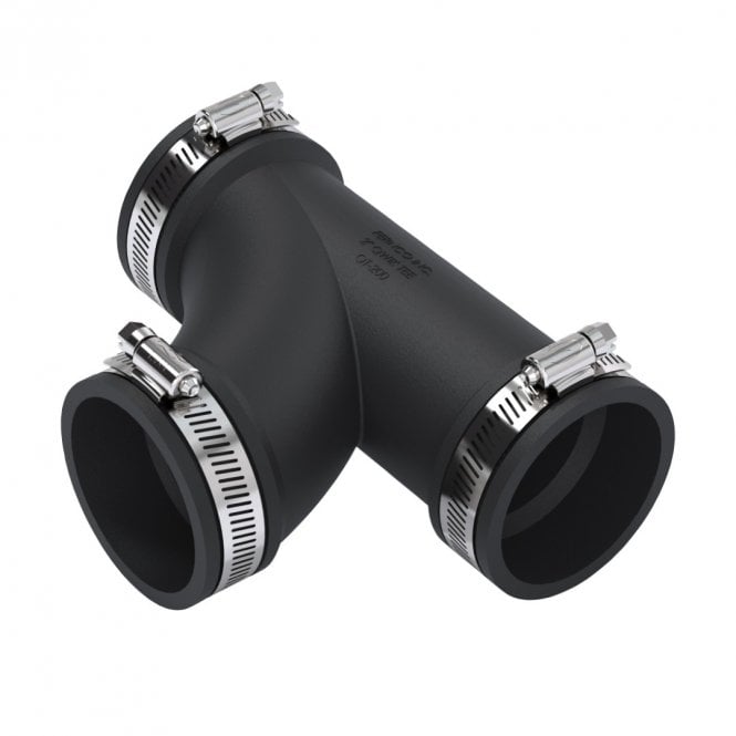 Fernco 40-50mm EPDM Plumbing Tee - PT50