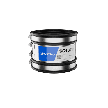 Flexible Rubber Standard Drainage Pipe Coupling