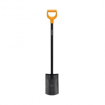 Solid Metal Rounded Spade