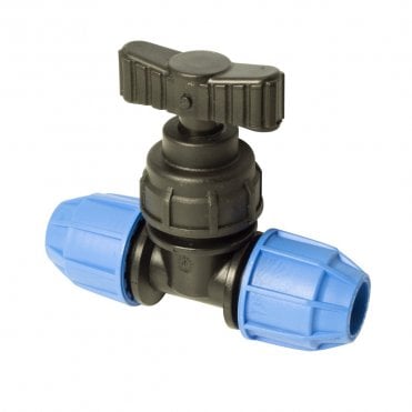 25mm MDPE Pipe Stopcock