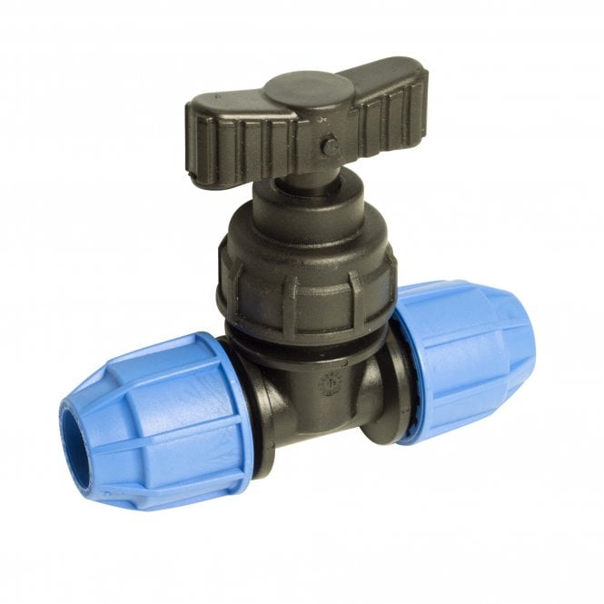 FloPlast 32mm MDPE Pipe Stopcock