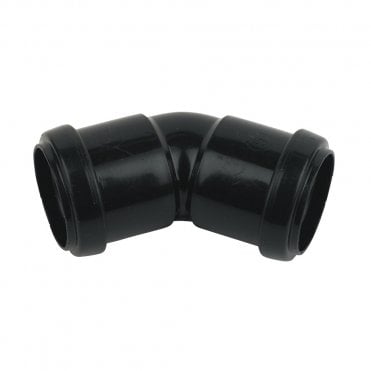 32mm Push-Fit Waste 135° Bend BLACK - WP18B