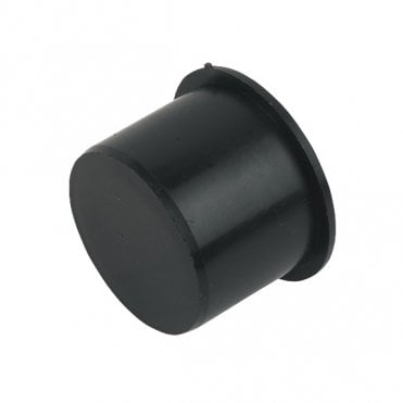 32mm Push-Fit Waste Socket Plug BLACK - WP30B