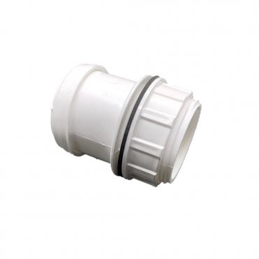32mm Push-Fit Waste Tank Connector WHITE - WP60W