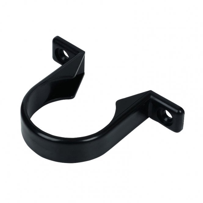 FloPlast 40mm Push-Fit Waste Pipe Clip BLACK - WP35B