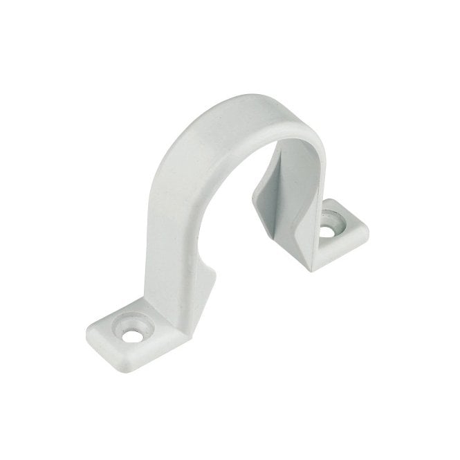 FloPlast 40mm Push-Fit Waste Pipe Clip WHITE - WP35W