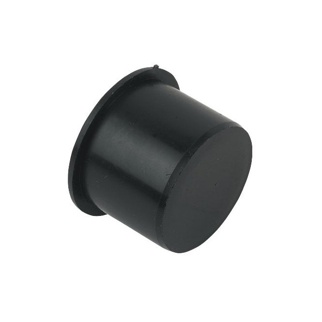 FloPlast 40mm Push-Fit Waste Socket Plug BLACK - WP31B