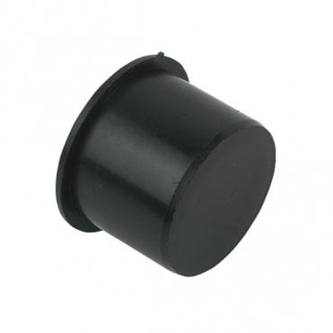 40mm Push-Fit Waste Socket Plug BLACK - WP31B