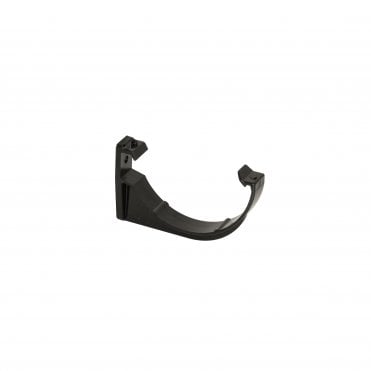 Miniflo 76mm Black Rainwater Gutter Fascia Bracket
