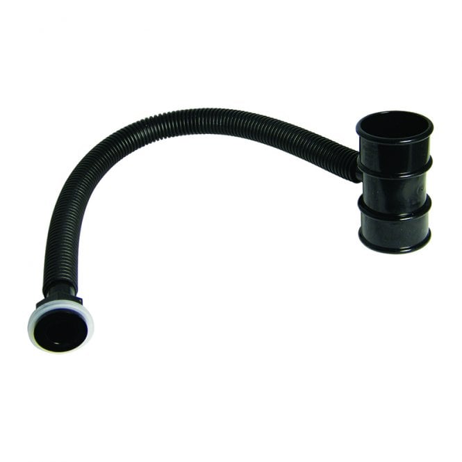 FloPlast Miniflo Black Rainwater Diverter