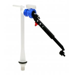 B706A Delchem 9.5" Bottom Inlet Ball Float Valve with Adjustable Arm