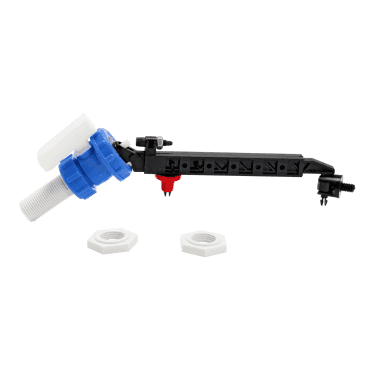 B801A Delchem 1/2" Side Inlet Ball Float Valve with Adjustable Arm