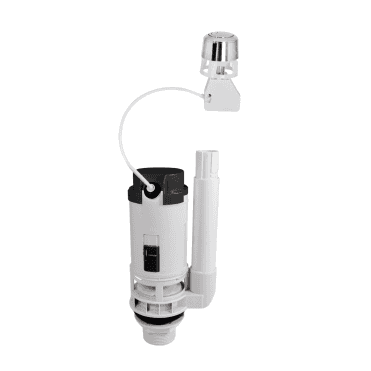 PRO550UK Dual Flush Toilet Cistern Flush Valve with 350mm Cable & Button