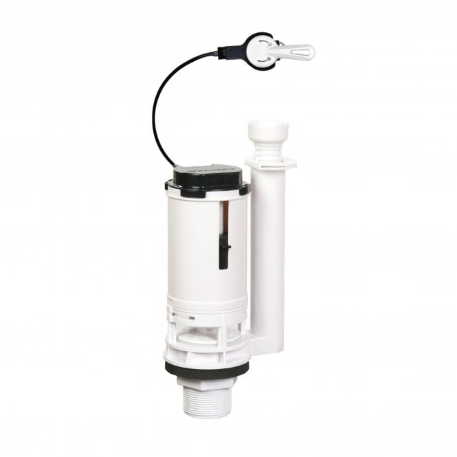 Fluidmaster PRO750UK Dual Flush Lever Toilet Cistern Flush Valve with 350mm Cable