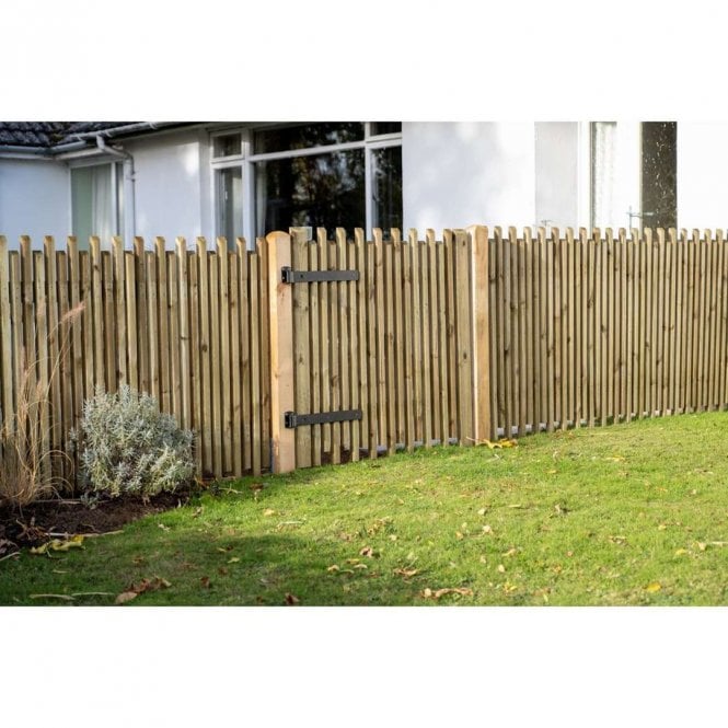 Forest Garden 0.9m Contemporary Picket Gate